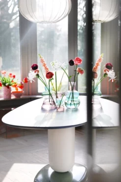 &klevering Pink Droplet Vase