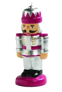 &klevering Nutcracker Candle - Silver