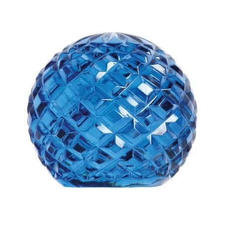 &klevering Blue Glass Sphere Paperweight 3 &klevering Blue Glass Sphere Paperweight