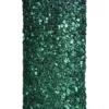 &klevering Large Glitter Pillar Candle Green