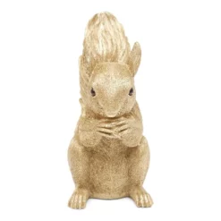 &klevering Coin Bank Gold Squirrel