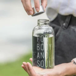 &klevering Glass Travel Bottle For Body And Soul