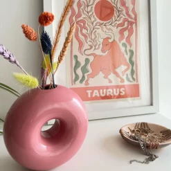 &klevering Torus Vase - Pink