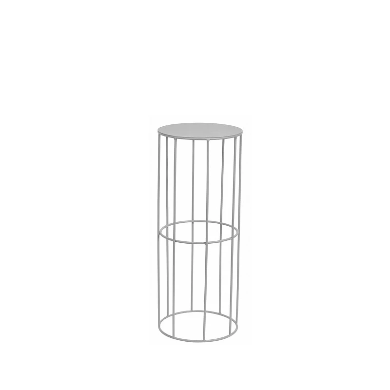 &klevering Plant Stand Medium Soft Grey 4 &klevering Plant Stand Medium Soft Grey