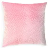 &klevering Square Embroidery Cushion - Pink