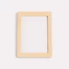&klevering Ceramic Checks Rectangle Photo Frame Nude