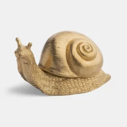 &klevering Gold Snail Money Box