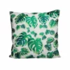 &klevering Cotton Unfilled Monstera Cushion