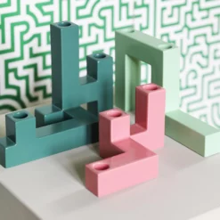 &klevering Mint Tube Candle Holder / Sculpture
