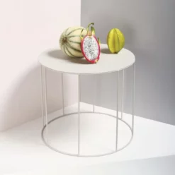 &klevering Grey Metal Side Tableau 5 &klevering Grey Metal Side Tableau