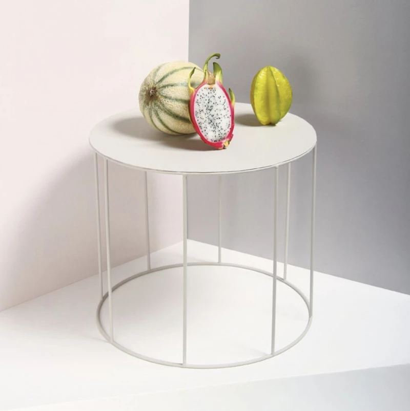 &klevering Grey Metal Side Tableau 4 &klevering Grey Metal Side Tableau