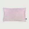 &klevering Lilac Gingham Cushion