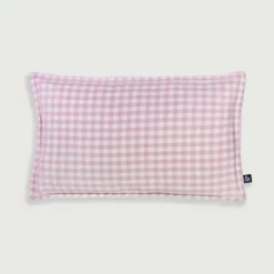 &klevering Lilac Gingham Cushion