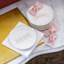 &klevering Western Slogan Fine China Plate