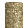 &klevering Small Pillar Glitter Candle - Gold