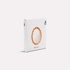 &klevering Braid Oval Wall Mirror Pink