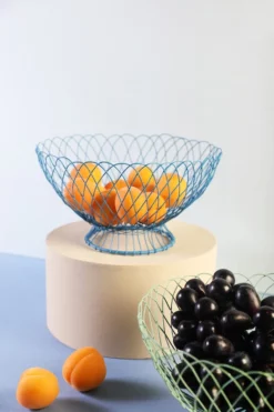 &klevering Mint Twist Wire Basket