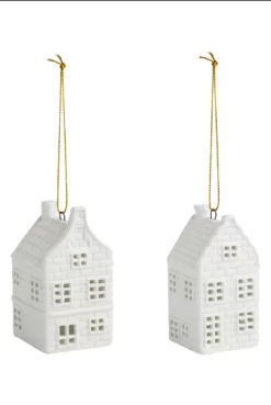 &klevering Set of Two Canal House Ornaments
