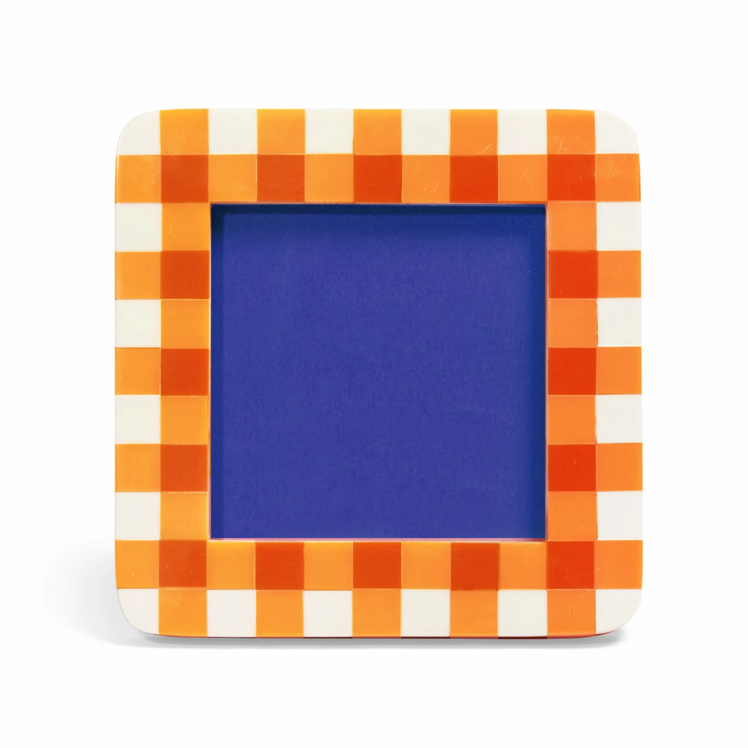 &klevering Orange Vichy Gingham Frame 3 &klevering Orange Vichy Gingham Frame