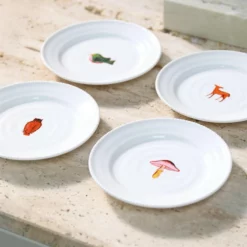 &klevering Plate Autumn Small Set of 4