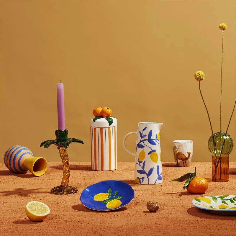 &klevering Ceramic Lemon Jug 4 &klevering Ceramic Lemon Jug