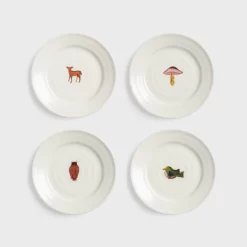 &klevering Plate Autumn Small Set of 4