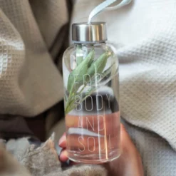 &klevering Glass Travel Bottle For Body And Soul