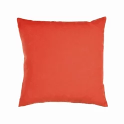 &klevering 40x40cm Cotton Embroided Flower Cushion