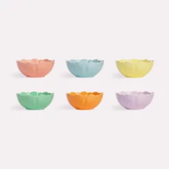 &klevering Scallop Dessert Bowl Set of 6