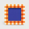 &klevering Orange Vichy Photo Frame