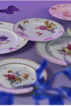 &klevering Large Tulip Floral Plate