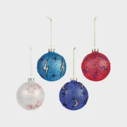 &klevering Cosmic Ornament (Set of 4)
