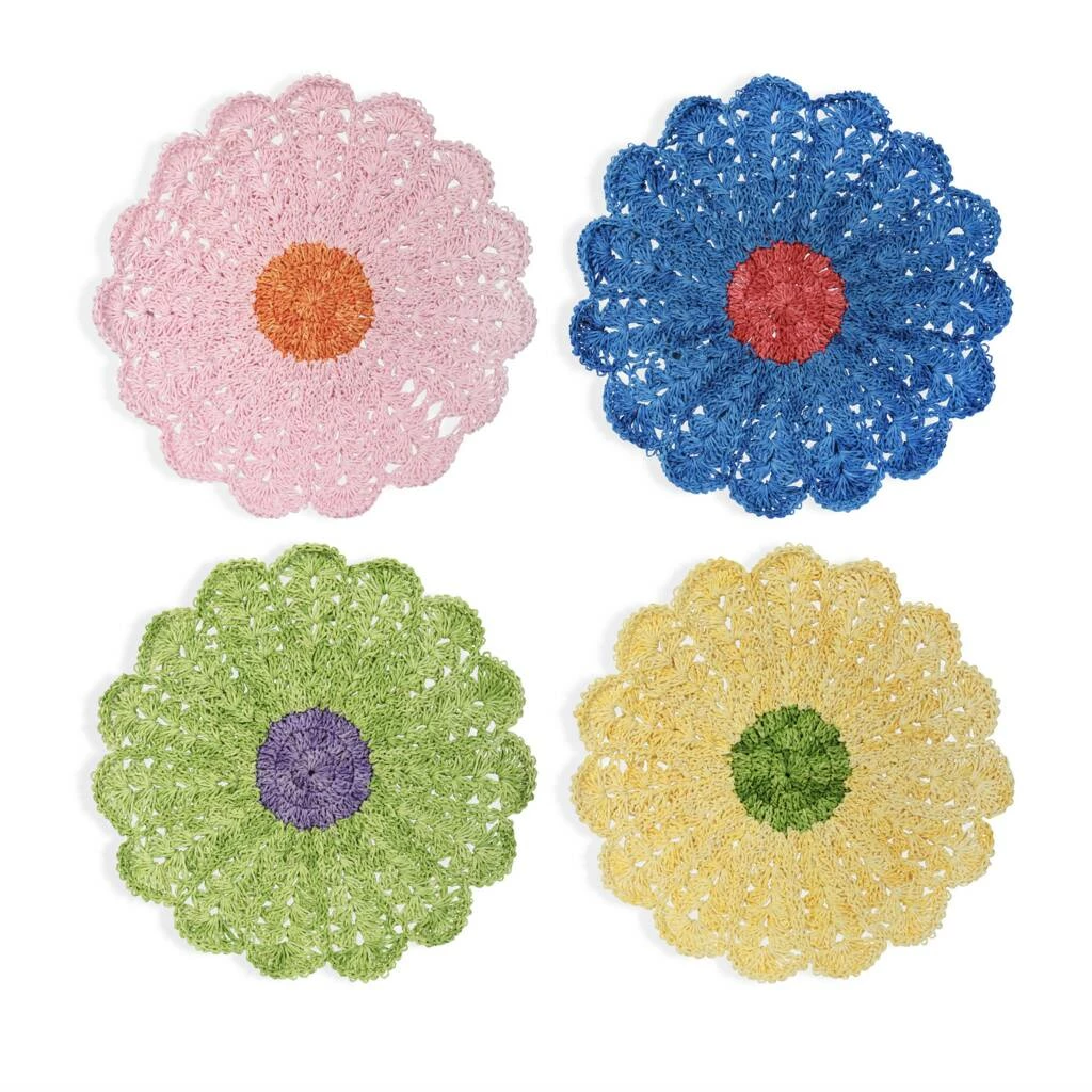 &klevering Crochet Daisy Placemat 3 &klevering Crochet Daisy Placemat