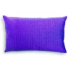 &klevering Rectangle Herringbone Cushion - Purple