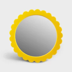 &klevering Yellow Bloom Mirror