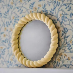 &klevering Braid Style Cream Mirror