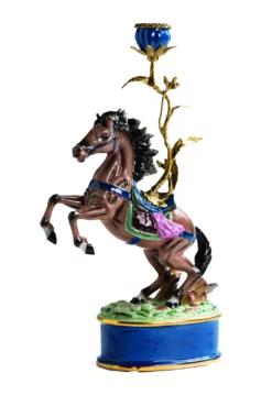 &klevering Horse Candle Holder