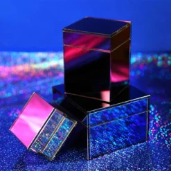 &klevering Box Mirror Blue 7 &klevering Box Mirror Blue