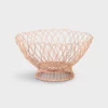 &klevering Pink Twist Wire Basket