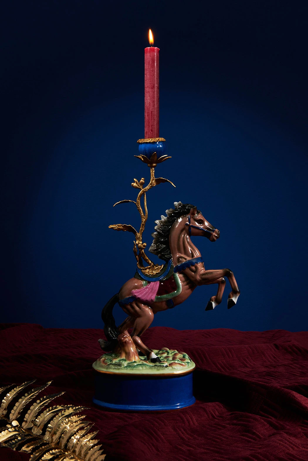&klevering Horse Candle Holder 6 &klevering Horse Candle Holder