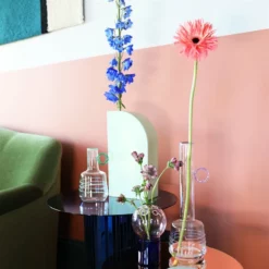 &klevering Vase Swirl Lila