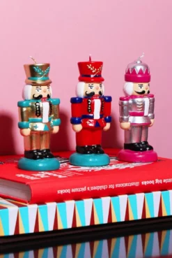 &klevering Nutcracker Candle - Silver