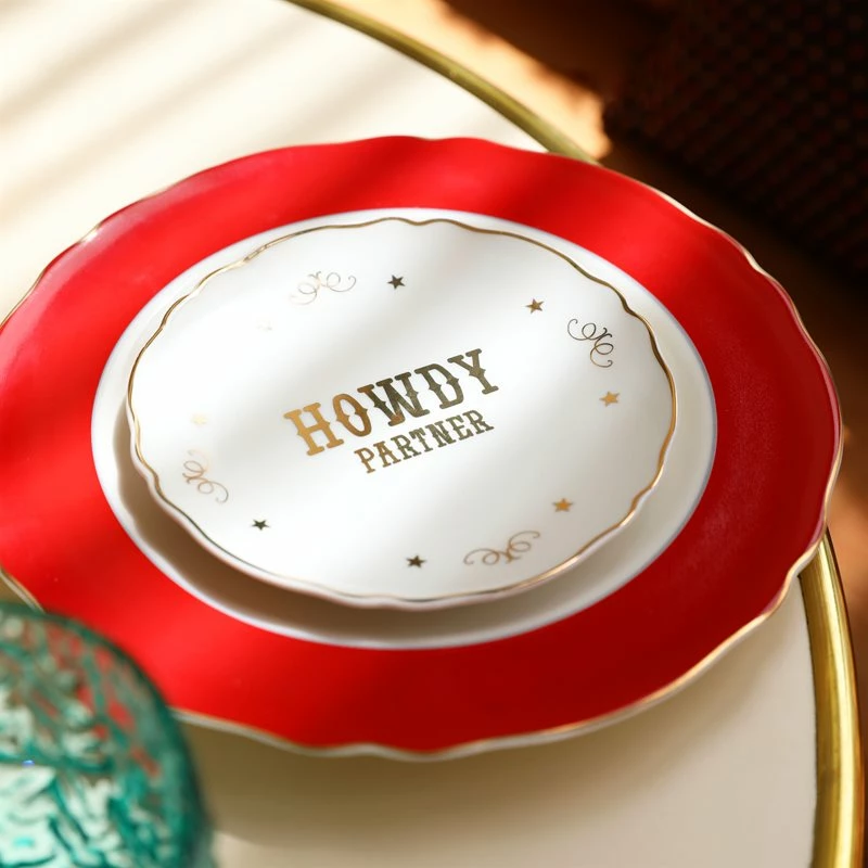 &klevering Set 6 Plate slogan 5 &klevering Set 6 Plate slogan