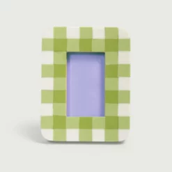 &klevering Mint Vichy Gingham Frame