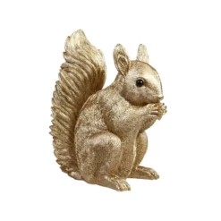 &klevering Gold Squirrel Piggy Bank
