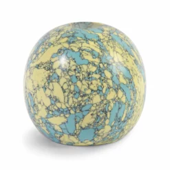 &klevering Yellow Turquoise Candle Holder