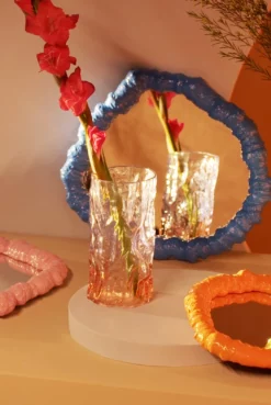 &klevering Bicolour Blue Trunk Vase