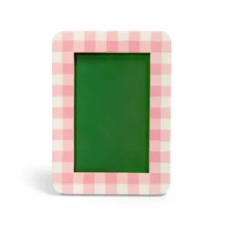 &klevering Pink Vichy Gingham Frame