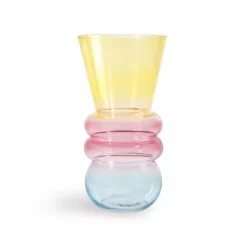 &klevering Yellow Droplet Vase