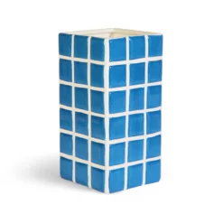 &klevering Blue Tile Planter